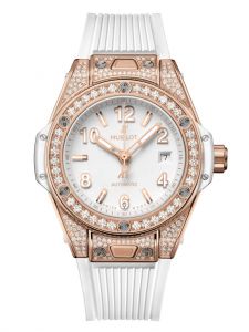 Đồng hồ Hublot Big Bang One Click King Gold White Pavé 485.OE.2080.RW.1604