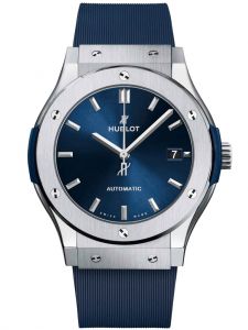 Đồng hồ Hublot Classic Fusion Titanium Blue 511.NX.7170.RX