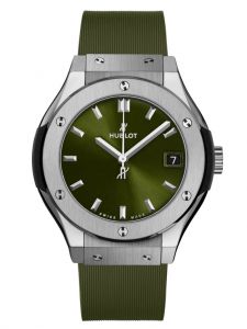 Đồng hồ Hublot Classic Fusion Titanium Green 581.NX.8970.RX
