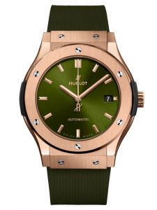 Đồng hồ Hublot Classic Fusion King Gold Green 511.OX.8980.RX