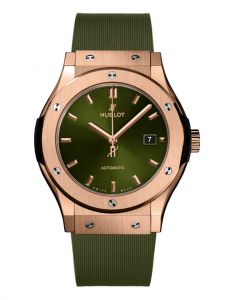 Đồng hồ Hublot Classic Fusion King Gold Green 542.OX.8980.RX