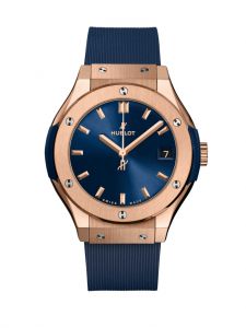 Đồng hồ Hublot Classic Fusion King Gold Blue 581.OX.7180.RX