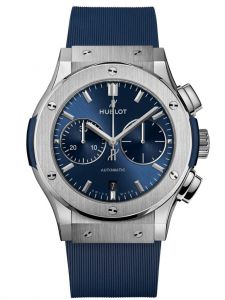Đồng hồ Hublot Classic Fusion Chronograph Titanium Blue 521.NX.7170.RX