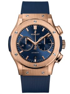 Đồng hồ Hublot Classic Fusion Chronograph King Gold Blue 521.OX.7180.RX