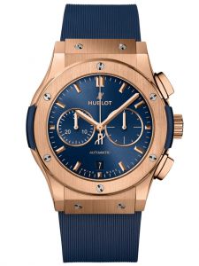 Đồng hồ Hublot Classic Fusion Chronograph King Gold Blue 541.OX.7180.RX