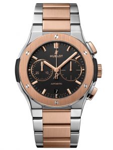 Đồng hồ Hublot Classic Fusion Chronograph Titanium King Gold Bracelet 540.NO.1180.NO