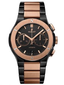 Đồng hồ Hublot Classic Fusion Chronograph Ceramic King Gold Bracelet 540.CO.1180.CO