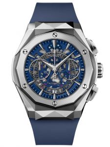 Đồng hồ Hublot Classic Fusion Aerofusion Chronograph Orlinski Titanium Blue 525.NX.5170.RX.ORL21