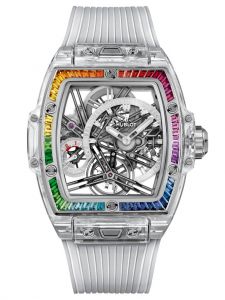 Đồng hồ Hublot Spirit Of Big Bang Tourbillon Sapphire Rainbow 645.JX.5120.RT.4099