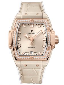 Đồng hồ Hublot Spirit Of Big Bang Beige Ceramic King Gold Diamonds 665.CZ.898B.LR.1204