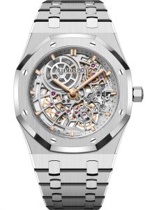 Đồng hồ Audemars Piguet Royal Oak "Jumbo" Extra-Thin Openworked 16204ST.OO.1240ST.01