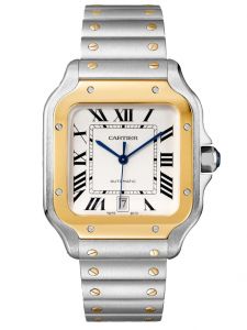 Đồng hồ Cartier Santos de Cartier Large W2SA0009 Automatic Vàng Vàng 18K - Lướt
