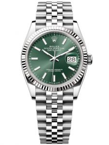 Đồng hồ Rolex Datejust 36 M126234-0051 126234-0051 Thép Oystersteel và Vàng Trắng 18ct Mặt xanh bạc hà - Mẫu 2022