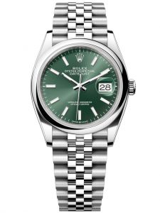Đồng hồ Rolex Datejust 36 M126200-0023 126200-0023 Thép Oystersteel Mặt xanh bạc hà - Mẫu 2022