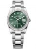 dong-ho-rolex-datejust-m126284rbr-0044-126284rbr-0044-thep-vang-trang-va-kim-cuong-mat-so-xanh-bac-ha-mau-moi-2022 - ảnh nhỏ  1