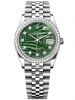 dong-ho-rolex-datejust-m126284rbr-0047-126284rbr-0047-thep-vang-trang-va-kim-cuong-mat-so-hoa-tiet-cay-co-xanh-olive-kim-cuong-mau-moi-2022 - ảnh nhỏ  1