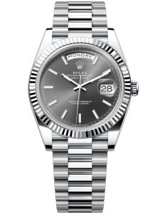 Đồng hồ Rolex Day-Date M228236-0013 228236-0013 Platinum, mặt số slate - Mẫu mới 2022