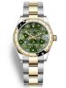 dong-ho-rolex-datejust-m278343rbr-0031-278343rbr-0031-thep-vang-vang-va-kim-cuong-mat-so-hoa-tiet-hoa-xanh-olive-kim-cuong-mau-moi-2022 - ảnh nhỏ  1