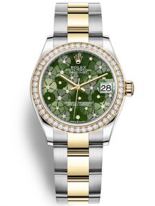 Đồng hồ Rolex Datejust M278383RBR-0031 278383RBR-0031 Thép, Vàng vàng và Kim cương - Mã mới 2022