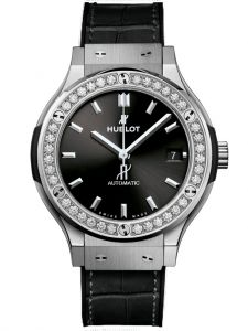 Đồng Hồ Hublot Classic Fusion Titanium Diamonds 38mm 565.nx.1171.lr.1204 565nx1171lr1204