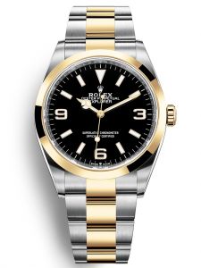 Đồng hồ Rolex Explorer 36 M124273-0001 124273-0001 Thép Oystersteel và Vàng Kim 18ct Mặt Đen
