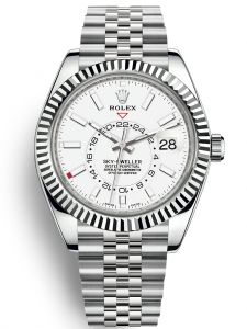 Đồng hồ Rolex Sky-Dweller 42 M326934-0002 326934-0002 Thép Oystersteel và Vàng Trắng 18ct Mặt Trắng