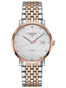 Đồng hồ Longines Elegant Collection L4.910.5.77.7 L49105777 Kim Cương Mặt Lụa - lướt