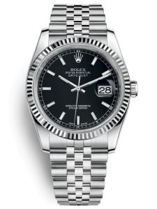 Đồng hồ Rolex Datejust 36 M116234-0085 116234-0085 Thép Oystersteel và Vàng Trắng 18ct Mặt Đen
