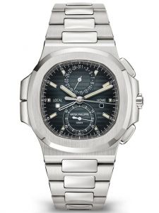 Đồng hồ Patek Philippe Nautilus 5990/1A-011 Thép không gỉ Flyback Chronograph Travel Time