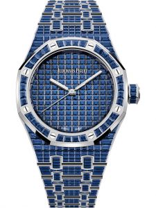 Đồng hồ Audemars Piguet Royal Oak Blue Sapphire "50th Anniversary" 15554BC.SS.1274BC.01 15554BCSS1274BC01