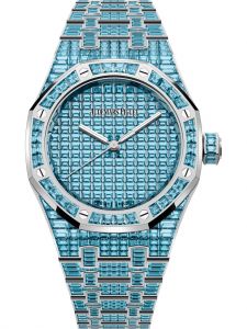 Đồng hồ Audemars Piguet Royal Oak Selfwinding Blue Topaz “50th Anniversary” 15554BC.TO.1274BC.01