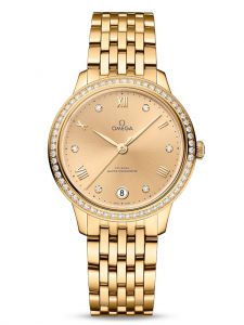 Đồng hồ Omega De Ville Prestige 434.55.34.20.58.001 34 Yellow Gold