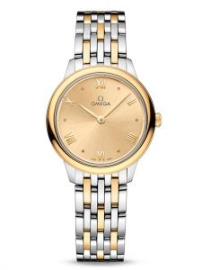 Đồng hồ Omega De Ville Prestige 434.20.28.60.08.001 27.5 Yellow Gold Steel