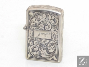 MS 245. Zippo bạc khối Italy Venetian