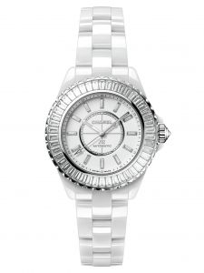 Đồng hồ Chanel J12 Baguette Diamond Bezel H7430