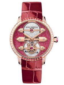 Đồng hồ Girard Perregaux Tourbillon With Three Gold Bridges Ruby Heart 99242B52CH01-CKHA