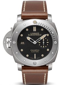 Đồng Hồ Panerai Luminor Submersible 1950 Left-Handed 3 Days Titanio PAM00569