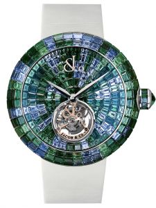 Đồng hồ Jacob & Co. Brilliant Flying Tourbillon Green Camouflage BT543.30.CG.CG.B - Phiên Bản Giới Hạn