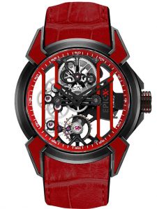 Đồng hồ Jacob & Co. Epic X Racing Black Titanium Red Neoralithe Inserts & Inner Ring EX100.21.RR.RW.A - Phiên Bản Giới Hạn