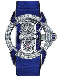 Đồng hồ Jacob & Co. Epic X Tourbillon Baguette Blue Sapphires EX500.60.BD.BB.A - Phiên Bản Giới Hạn