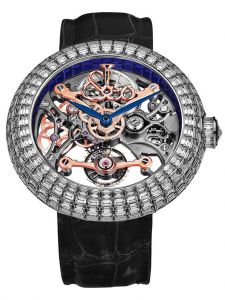 Đồng hồ Jacob & Co. Brilliant Skeleton Full Baguette Partial Sapphires BS530.30.DB.CB.A - Phiên Bản Giới Hạn