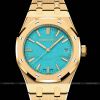 dong-ho-audemars-piguet-royal-oak-yellow-gold-natural-turquoise-dial-15550ba-oo-1356ba-01-15550baoo1356ba01 - ảnh nhỏ 3