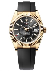 Đồng hồ Rolex Sky-Dweller 42 M336238-0002 336238-0002 Vàng Kim 18ct Mặt đen sáng - Mẫu 2023