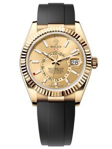 Đồng hồ Rolex Sky-Dweller M336238-0001 336238-0001 yellow gold, mặt số champagne - Mẫu mới 2023