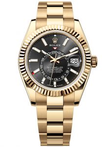 Đồng hồ Rolex Sky-Dweller 42 M336938-0002 336938-0002 Vàng Kim 18ct Mặt đen sáng - Mẫu 2023