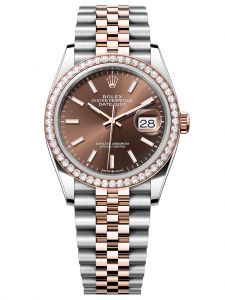 Đồng hồ Rolex Datejust 36 M126281RBR-0031 126281RBR-0031 Thép Oystersteel và Vàng Everose 18ct Mặt chocolate - Mẫu 2023