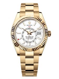 Đồng hồ Rolex Sky-Dweller M336938-0003 336938-0003 yellow gold, mặt số trắng - Mẫu mới 2023