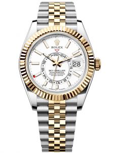 Đồng hồ Rolex Sky-Dweller M336933-0006 336933-0006 Oystersteel và Vàng vàng, mặt số trắng - Mẫu mới 2023