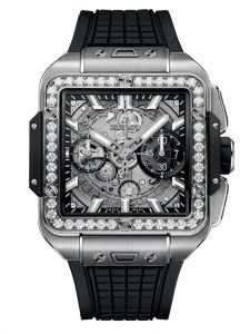 Đồng hồ Hublot Square Bang Unico Titanium Diamonds 821.NX.0170.RX.1204