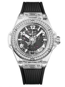 Đồng hồ Hublot Big Bang One Click Sapphire Diamonds Black Dial 465.JX.4902.RX.1204 465JX4902RX1204